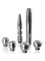 METAL HARD - SET PULIZIA VAGINALE/ANALE 5 PZ