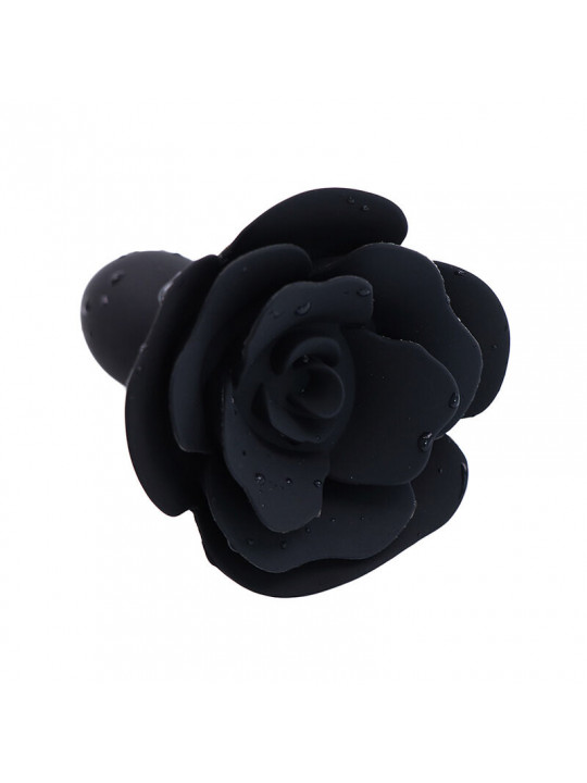 OHMAMA FETISH - PLUG ANALE IN SILICONE NERO ROSA