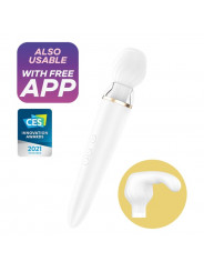 SATISFYER - APP DOUBLE WANDER BIANCO