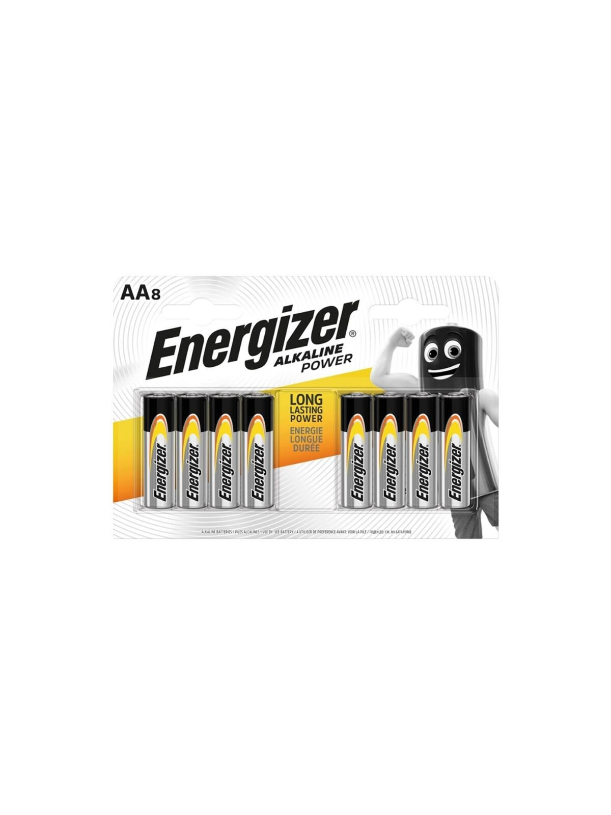 ENERGIZER - POWER BATTERIA ALCALINA AA LR6 8 UNIT