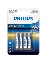 PHILIPS - BATTERIA ULTRA ALCALINA AAA LR03 4 UNITÀ