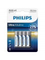 PHILIPS - BATTERIA ULTRA ALCALINA AAA LR03 4 UNITÀ