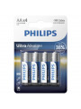 PHILIPS - BATTERIA ULTRA ALCALINA AA LR6 4 UNITÀ