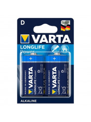 VARTA - LONGLIFE POWER BATTERIA ALCALINA D LR20 2 UNITÀ