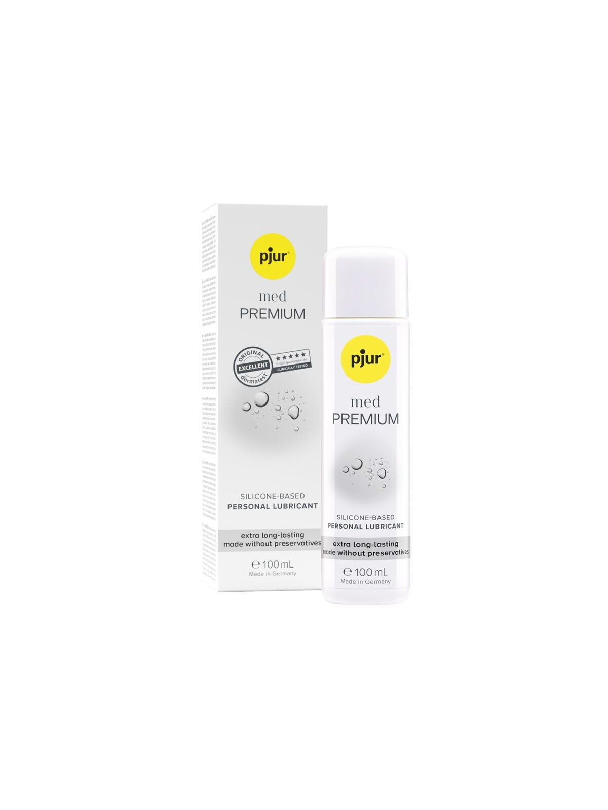 PJUR - LUBRIFICANTE AL SILICONE PREMIUM MED 100 ML