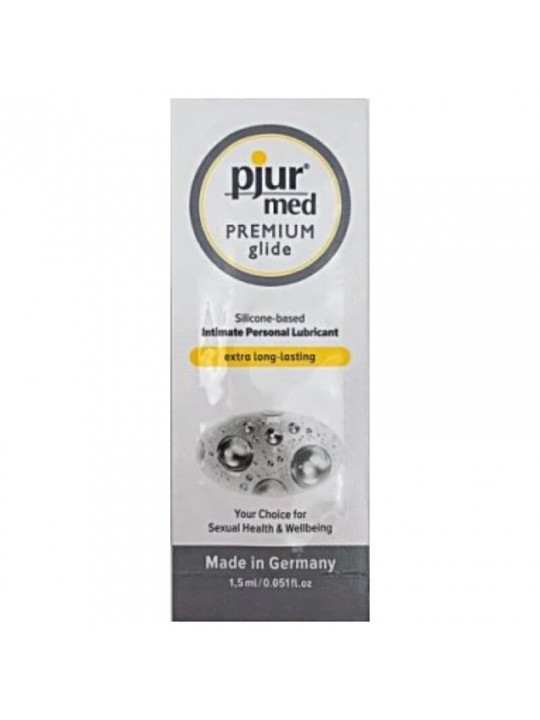 PJUR - LUBRIFICANTE AL SILICONE MED 1.5 ML