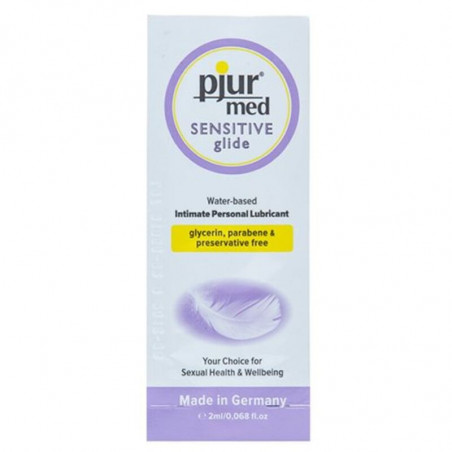 PJUR - MED SENSITIVE GLIDE LUBRIFICANTE A BASE ACQUA 2 ML