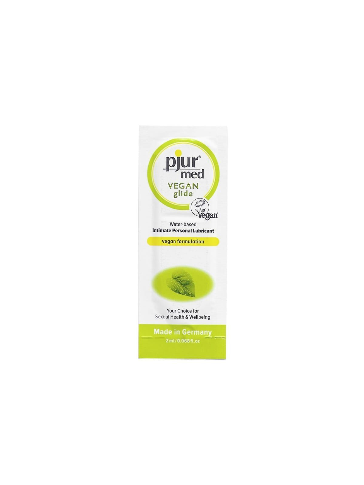 PJUR - MED VEGAN GLIDE LUBRIFICANTE A BASE ACQUA 2 ML