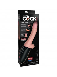 KING COCK - PLUS TRIPLA MINACCIA PELLE CHIARA