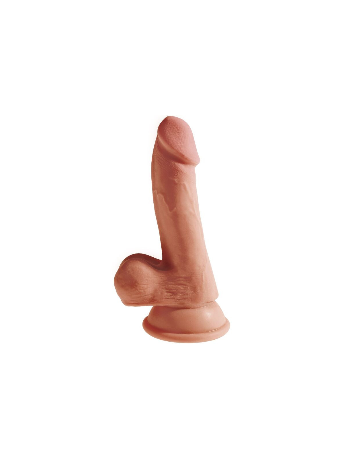 KING COCK - PLUS DILDO 3D CON SFERE 17 CM