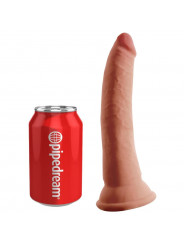 KING COCK - PLUS 3D DILDO TRIPLA DENSIT 18 CM