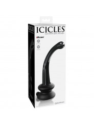 ICICLES - N. 87 DILDO IN VETRO CON VENTOSA