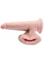 KING COCK - PLUS 3D DILDO SFERE OSCILLANTI 20.3 CM