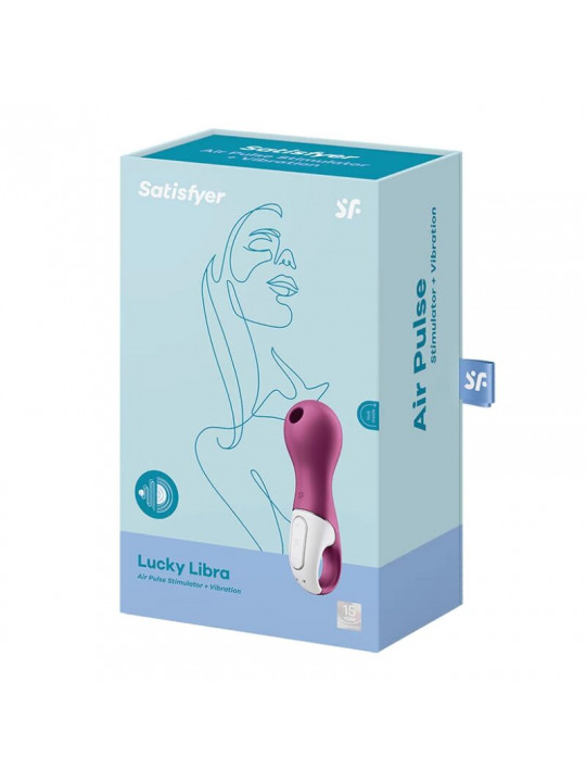 SATISFYER - STIMOLATORE E VIBRATORE LUCKY LIBRA