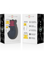 INTENSE - STIMOLATORE DEL CLIT 10 FREQUENZE DI LECCATA E ASPIRAZIONE - BLU