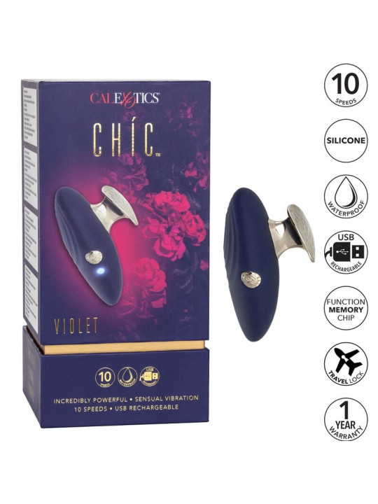 CALEXOTICS - STIMOLATORE VIOLA CHIC 10 VELOCIT