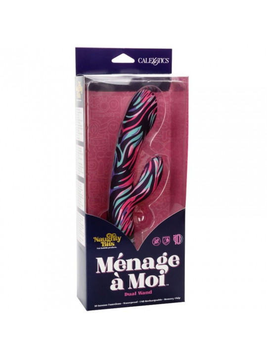 CALEXOTICS - MENAGE UN VIBRATORE MOI DUAL WAND