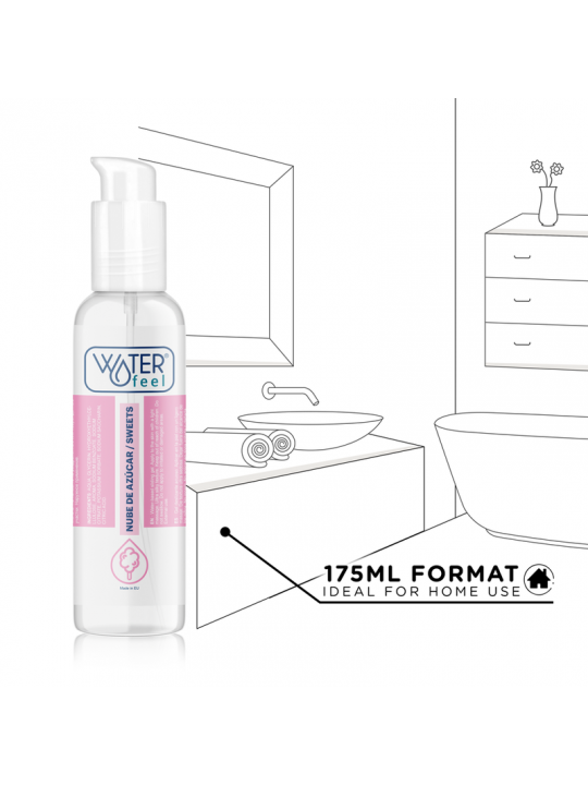 WATERFEEL - LUBRIFICANTE NUVOLA DI ZUCCHERO 175 ML