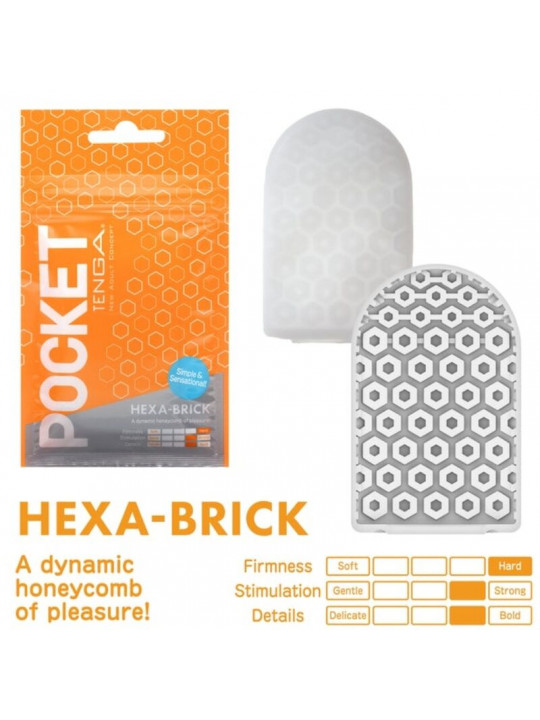 TENGA - TASCA PER MASTURBATORE HEXA BRICK