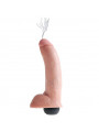 KING COCK - PENE EIACOLATORE NATURALE REALISTICO 22.86 CM