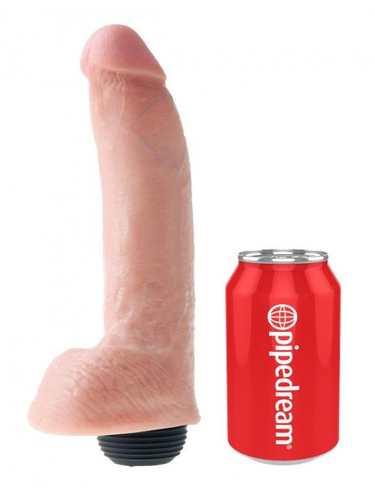 KING COCK - PENE EIACOLATORE NATURALE REALISTICO 22.86 CM