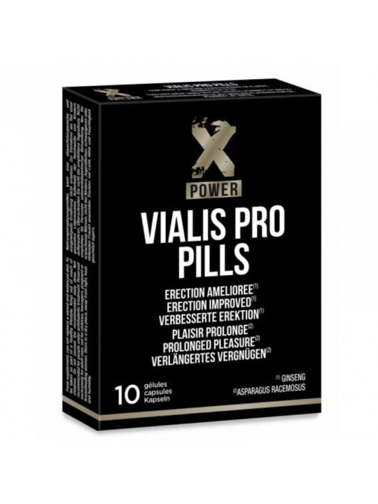 X POWER - VIALIS PRO ERECTION MIGLIORATA 10 PILLOLE