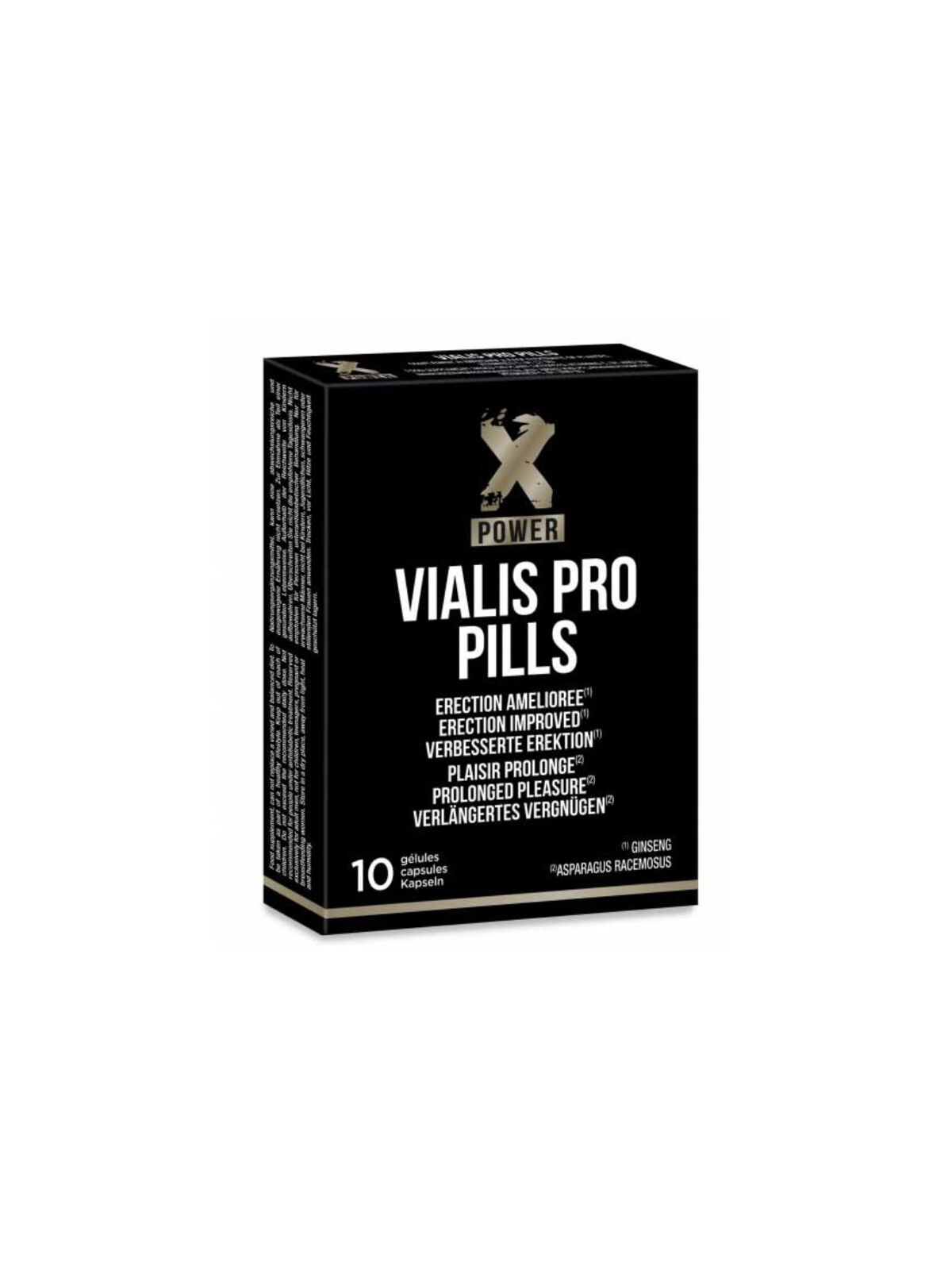 X POWER - VIALIS PRO ERECTION MIGLIORATA 10 PILLOLE