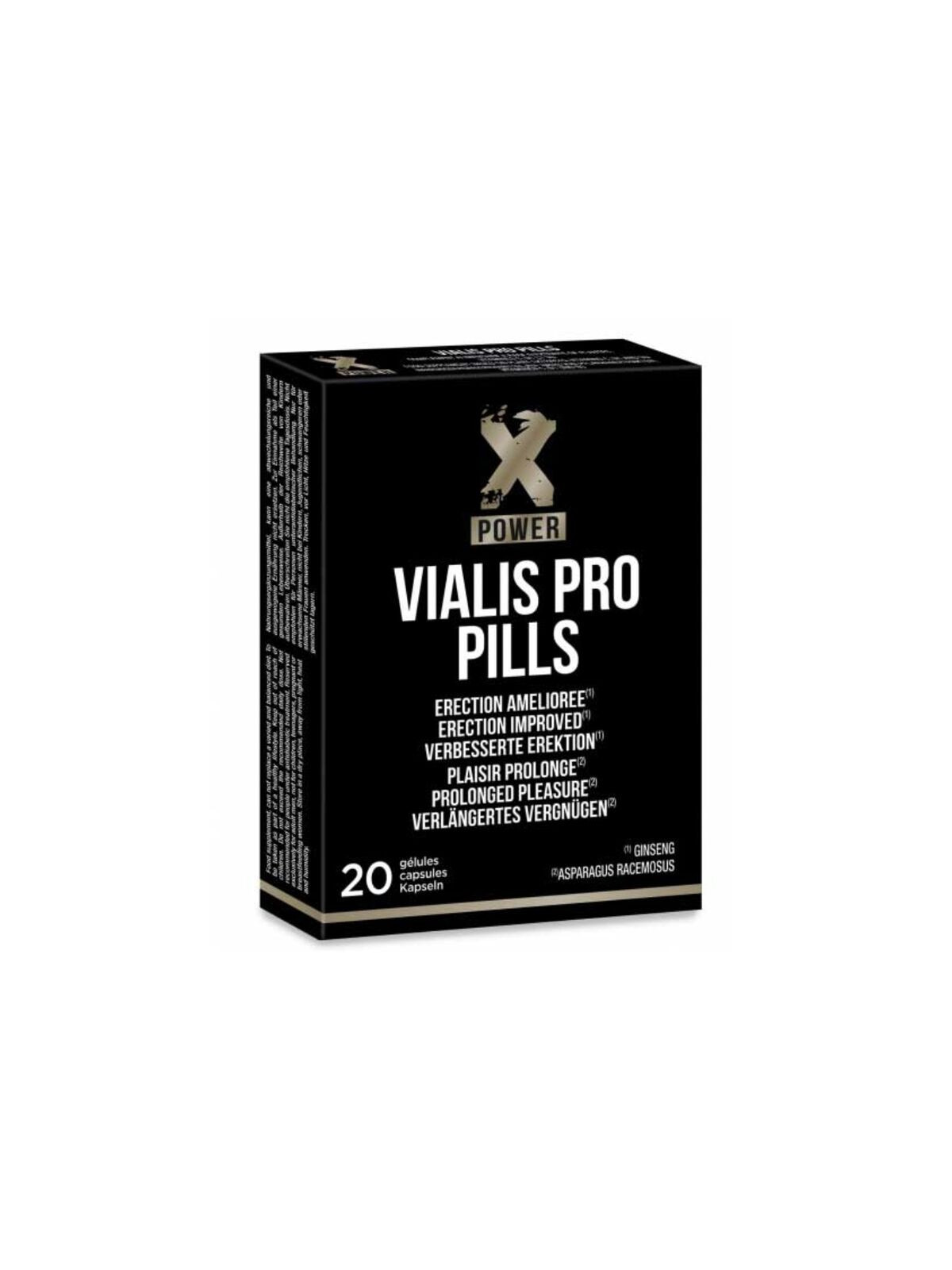 X POWER - VIALIS PRO ERECTION MIGLIORATA 20 PILLOLE