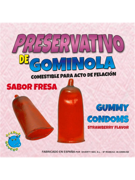 DIABLO PICANTE - CONSERVANTE GOMMOSO ALLA FRAGOLA