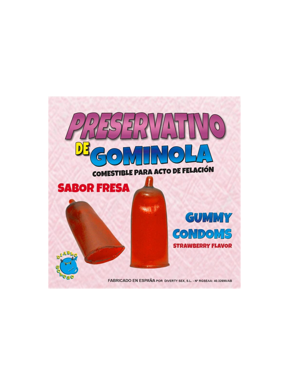 DIABLO PICANTE - CONSERVANTE GOMMOSO ALLA FRAGOLA