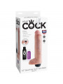 KING COCK - PENE EIACOLATORE NATURALE REALISTICO 25.40 CM