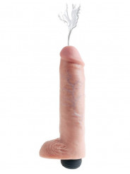 KING COCK - PENE EIACOLATORE NATURALE REALISTICO 25.40 CM