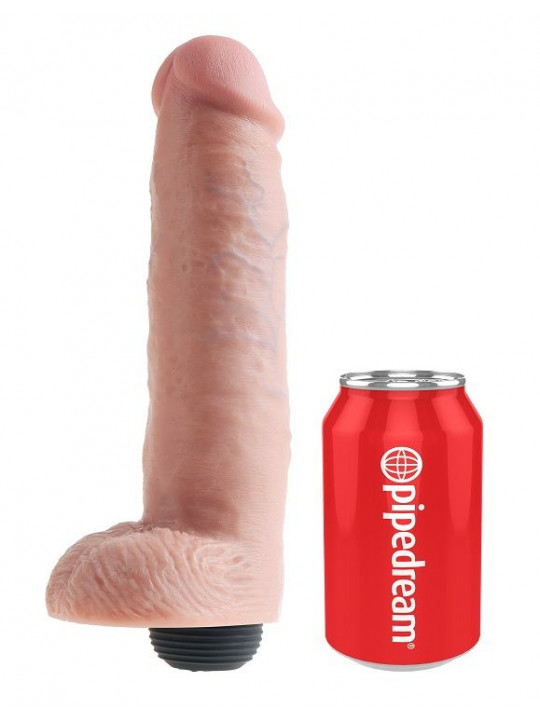 KING COCK - PENE EIACOLATORE NATURALE REALISTICO 25.40 CM