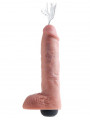 KING COCK - PENE EIACOLATORE NATURALE REALISTICO 27.94 CM