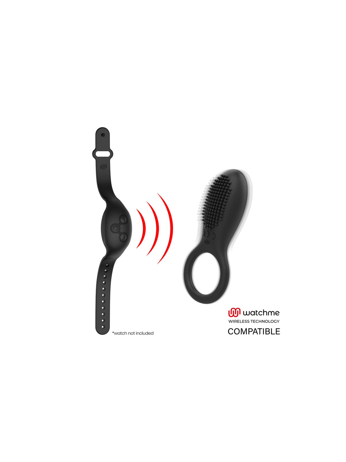 MR BOSS - ANELLO STIMOLATORE MR BOSS TINO COMPATIBILE CON LA TECNOLOGIA WIRELESS WATCHME