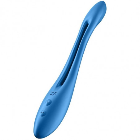 SATISFYER - GIOCO ELASTICO MULTI VIBRATORE BLU