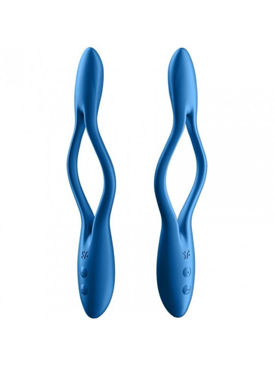 SATISFYER - GIOCO ELASTICO MULTI VIBRATORE BLU