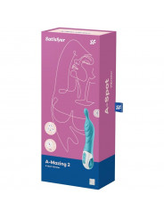 SATISFYER - VIBRATORE AMAZING 2 ASPOT TURCHESE