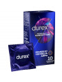 DUREX - CONNESSIONE PERFETTA SILICONE EXTRA LUBRIFICAZIONE 10 UNITÀ