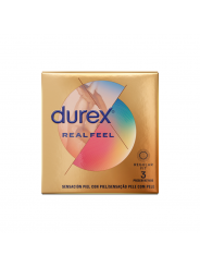 DUREX - PRESERVATIVI REAL FEEL 3 UNITÀ