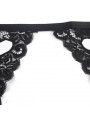 SUBBLIME - SET TRE PEZZI REGGISENO + REGGICALZE + PERIZOMA S/M