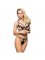 SUBBLIME - SET DUE PEZZI REGGISENO E PERIZOMA L/XL