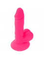 DIVERSIA - DILDO VIBRANTE FLESSIBILE ROSA 17 CM -O- 3.3 CM