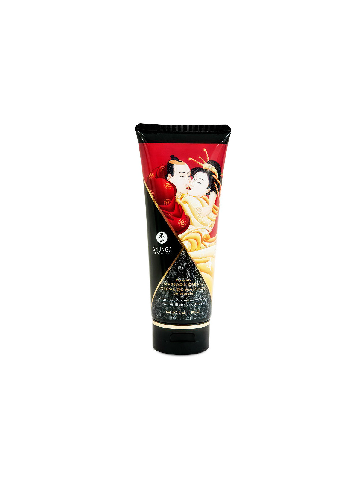 SHUNGA - CREMA DA MASSAGGIO FRAGOLA E CAVA 200 ML