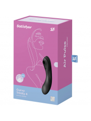 SATISFYER - VIBRATORE CURVY TRINITY 4 AIR PULSE NERO