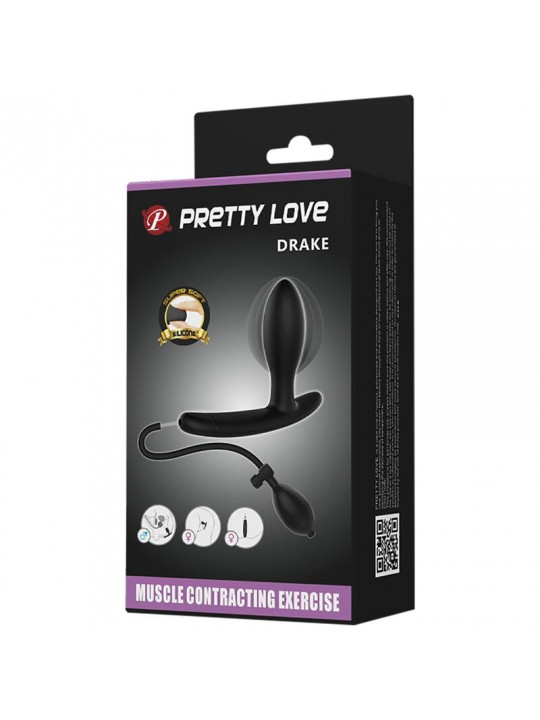 PRETTY LOVE - PLUG ANALE GONFIABILE DRAKE