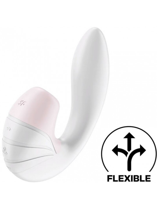 SATISFYER - STIMOLATOR E VIBRAZIONE SUPERNOVA BIANCO