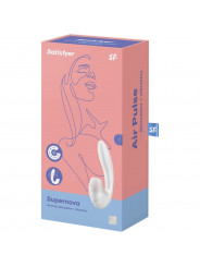 SATISFYER - STIMOLATOR E VIBRAZIONE SUPERNOVA BIANCO