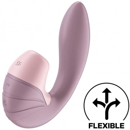 SATISFYER - STIMOLATOR E VIBRAZIONE SUPERNOVA ROSA