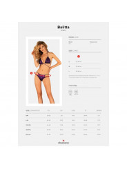 OBSESSIVE - BIKINI VIOLA BALITTA S